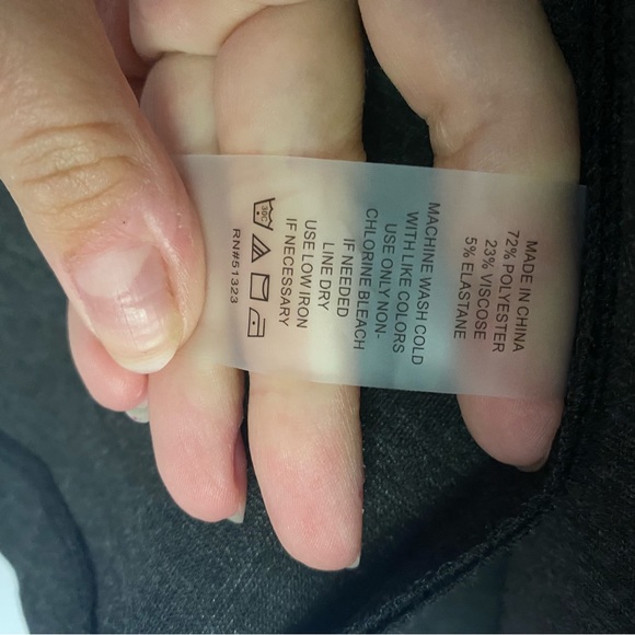 Vince Camuto charcoal grey one button blazer size XS stretch ruched sleeves - Picture 2 of 7